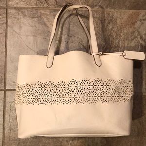 Ralph Lauren Ivory Carryall Bag
